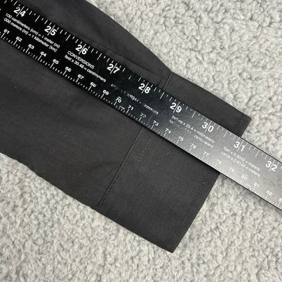 Hill & Archer Men's Size 14.5-32/33 Black Solid Long Sleeve Button Up Shirt - Picture 7 of 9